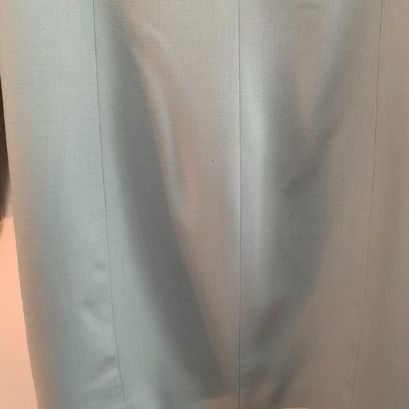 Dana Buchman Robin's-Egg Blue Spring Coat - Picture 9 of 14
